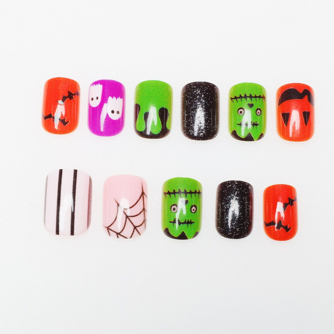Halloween-Themen Nagelkunst Karnz