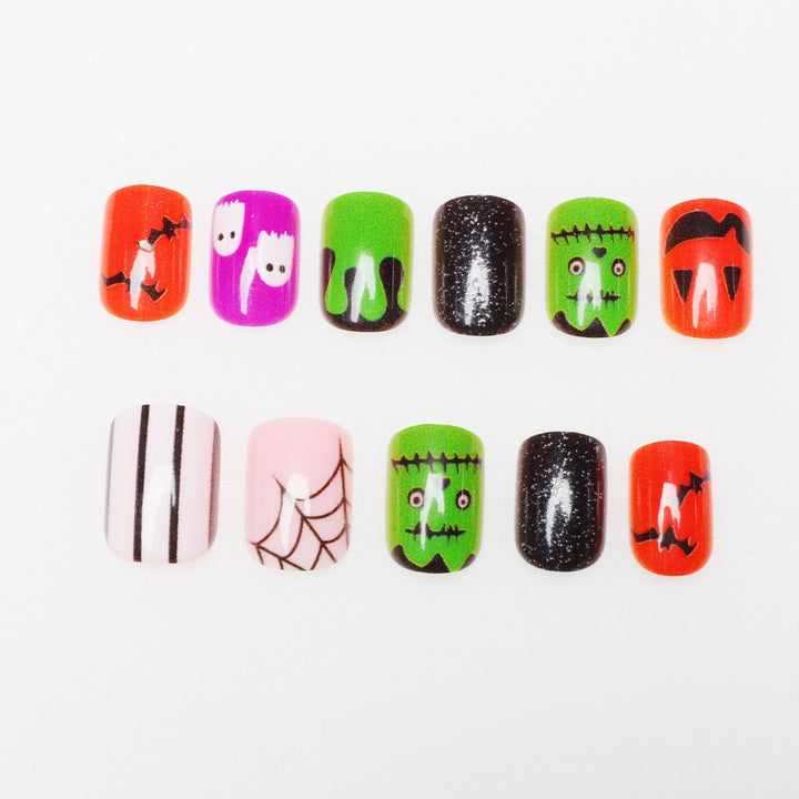 Halloween-Themen Nagelkunst Karnz