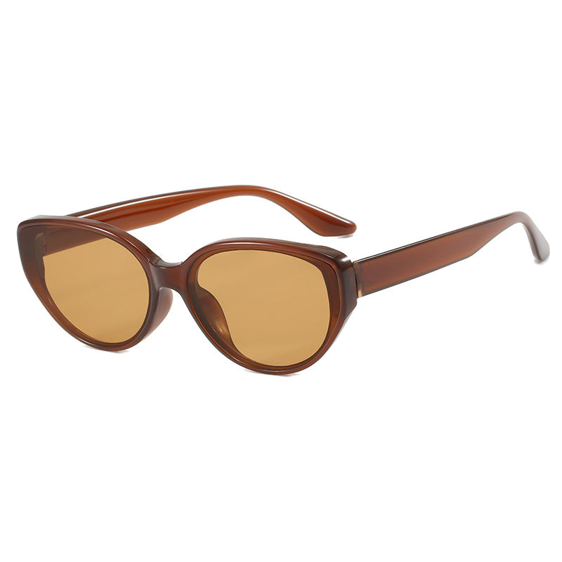 Damen modische Sonnenbrille mit einzigartiger Katzenaugenform Karnz