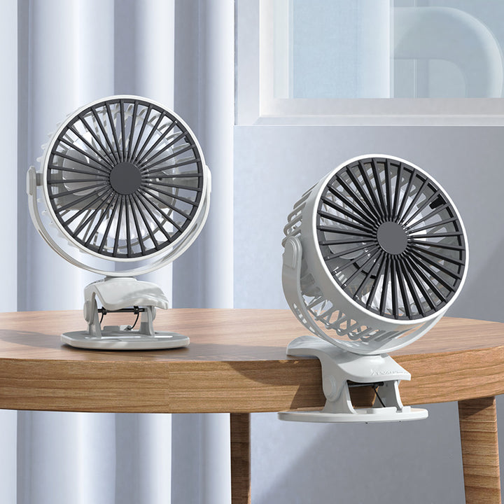 Tragbarer Tischventilator mit Clipfunktion und Leiser Betriebsart Karnz