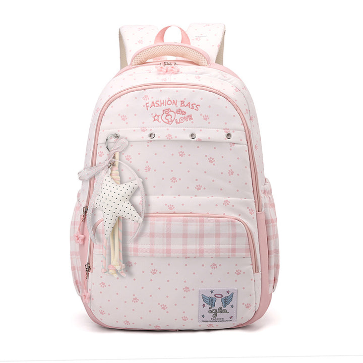 Dekorative Blumenmuster Rucksack Karnz