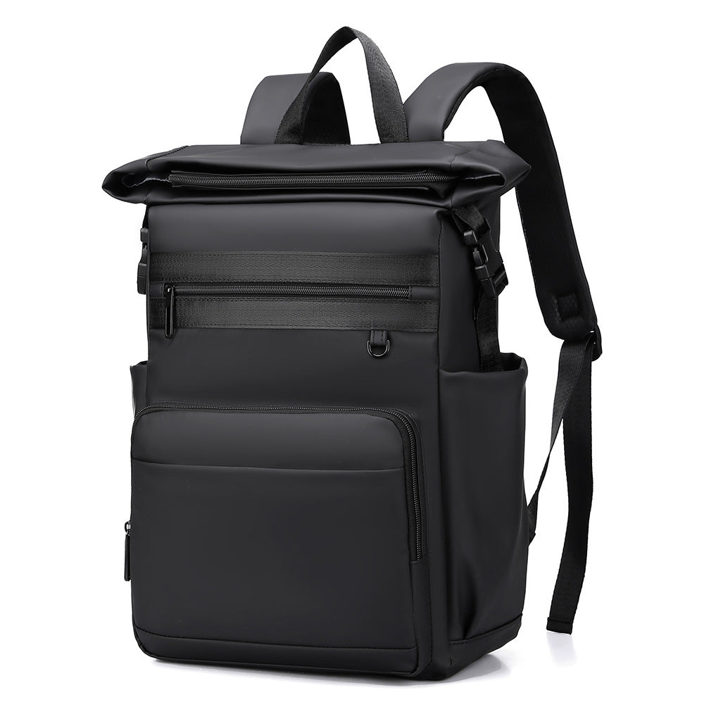 Roll-Top wasserdichte Laptop-Rucksack Karnz