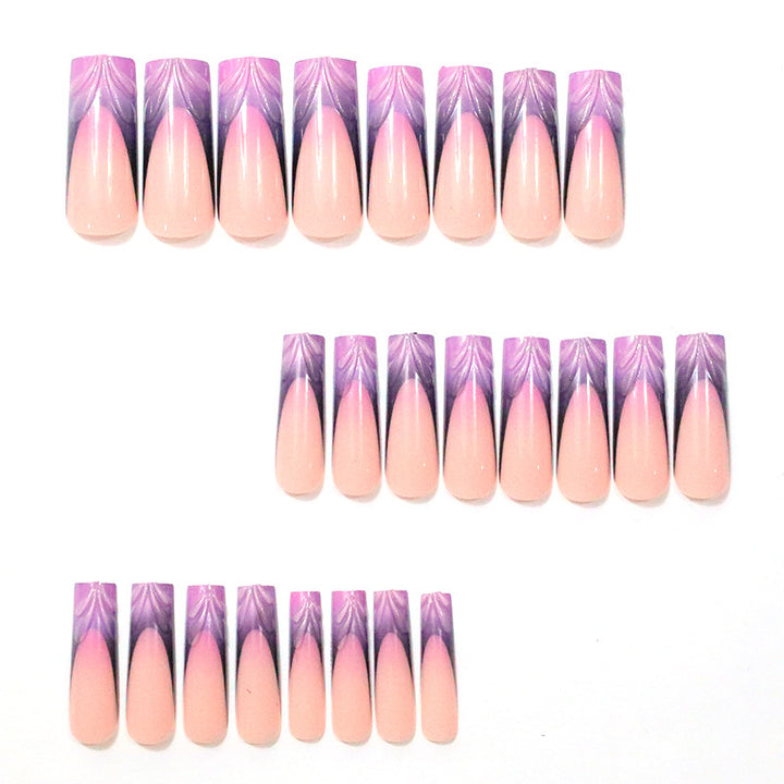 Künstlerische Acryl-Nagelerweiterungen Karnz