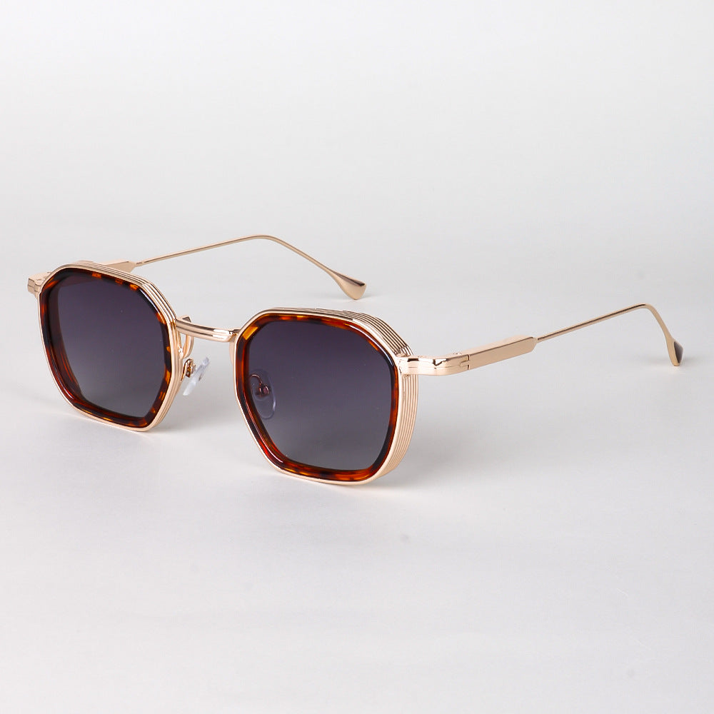 Damen stylische Sonnenbrille im modernen achteckigen Design mit hochwertigen polarisierten Gläsern Karnz