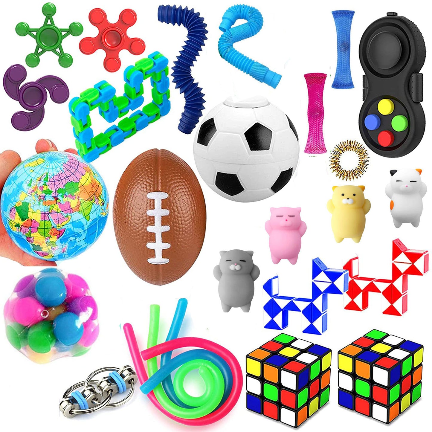 Unisex Stressabbau Spielzeug im Weihnachtsbaum-Design Karnz