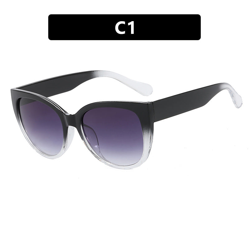 Damen extravagante Sonnenbrille mit modischem Cat-Eye Design Karnz