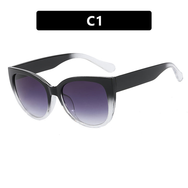 Damen extravagante Sonnenbrille mit modischem Cat-Eye Design Karnz