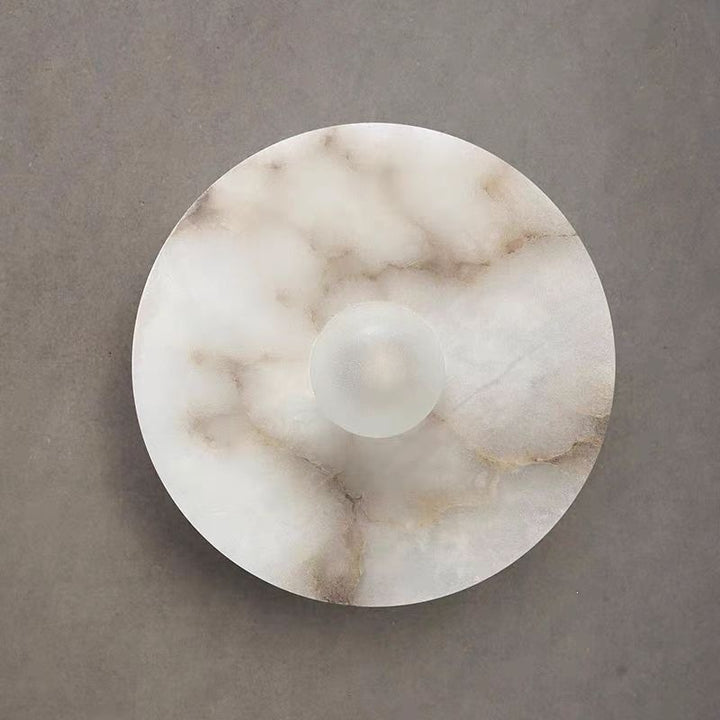 Elegante Marmor Wandleuchte