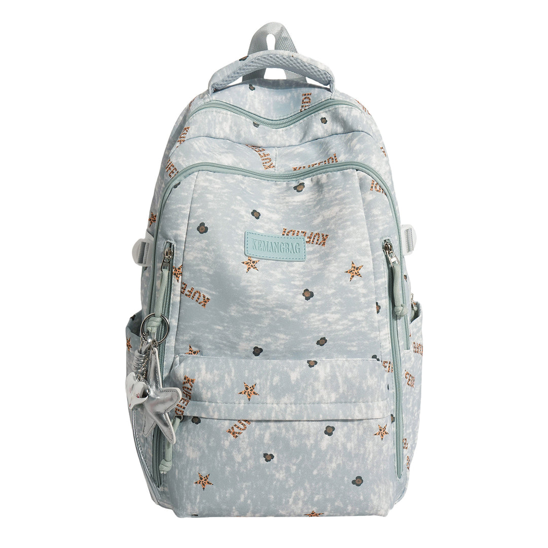 Verspielt Illustrierter Schulrucksack Karnz