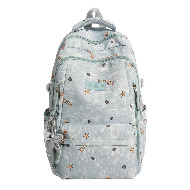 Verspielt Illustrierter Schulrucksack Karnz