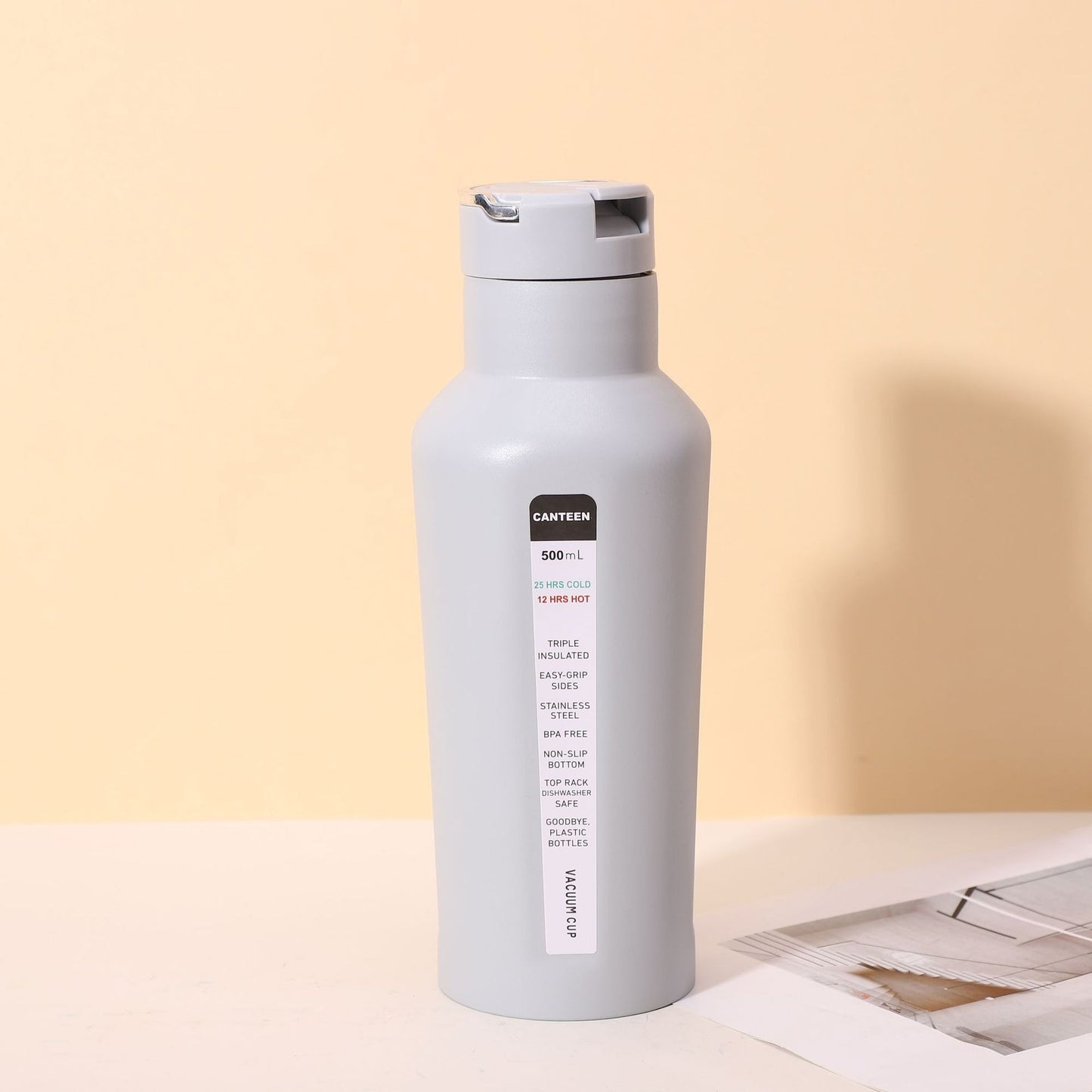 Damen Edelstahl Trinkflasche Karnz
