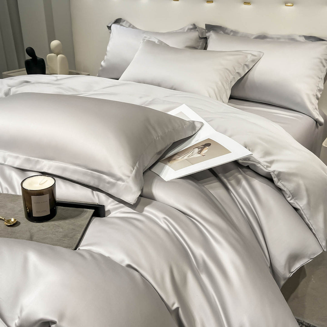 Luxuriöses Satin-Bettwäsche-Set