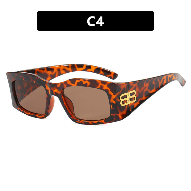 Damen modische Sonnenbrille mit kantigem Rahmen und Polarisierten Gläsern Karnz