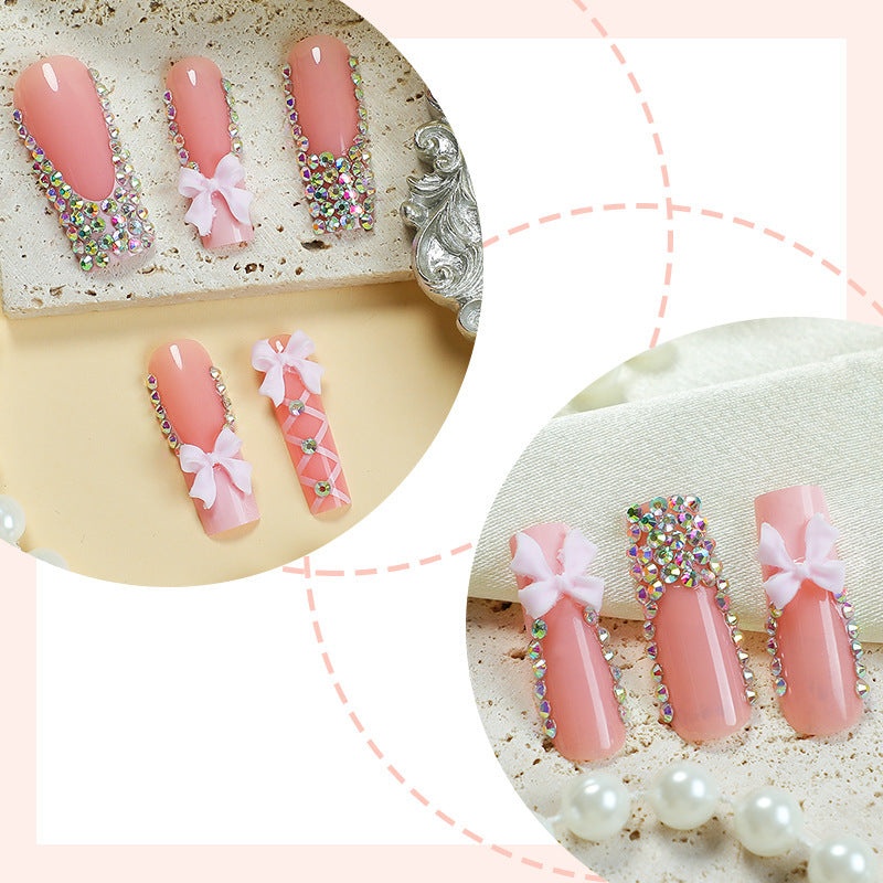 Dekoratives Press-On Nagelkunstset Karnz