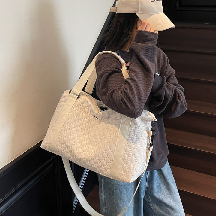 Gequiltete Reise-Duffle-Tasche Karnz
