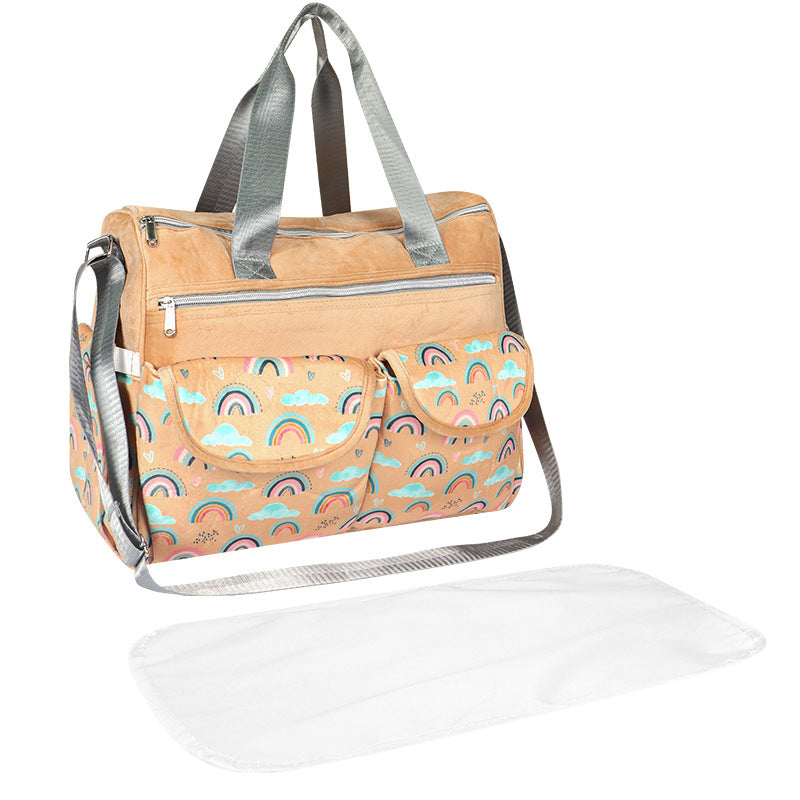 Multifunktionale Wickeltasche mit Praktischen Fächern Karnz