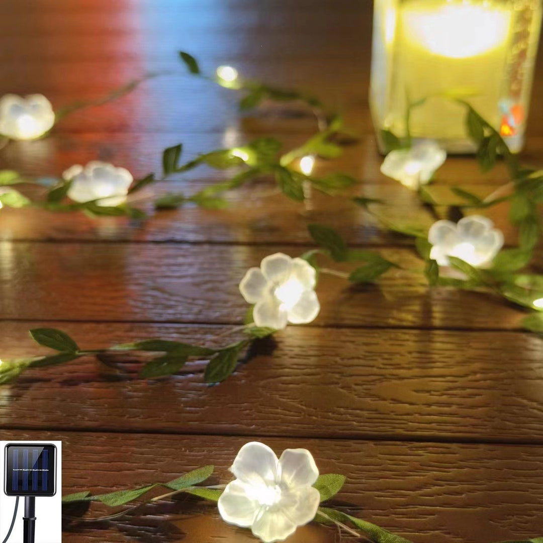 Florale Feen-Lichterketten