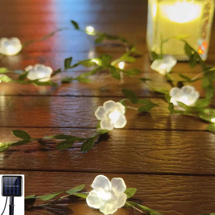 Florale Feen-Lichterketten