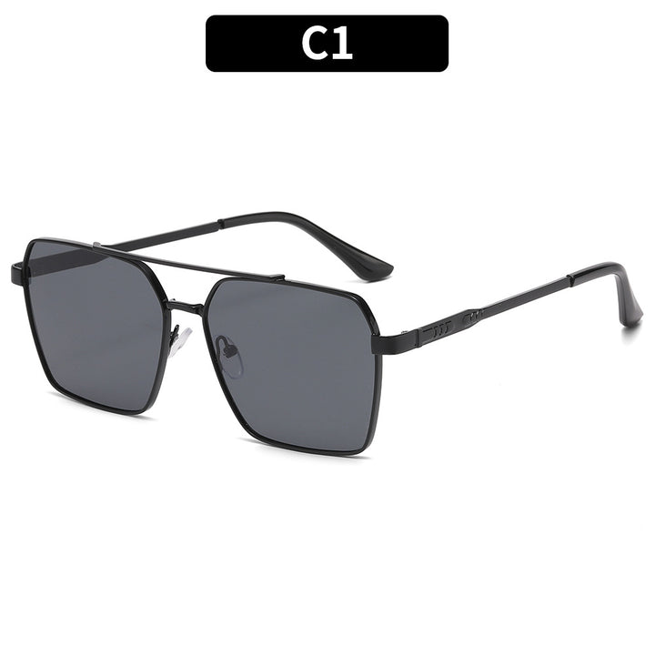 Elegante Übergroße Quadratische Sonnenbrille
