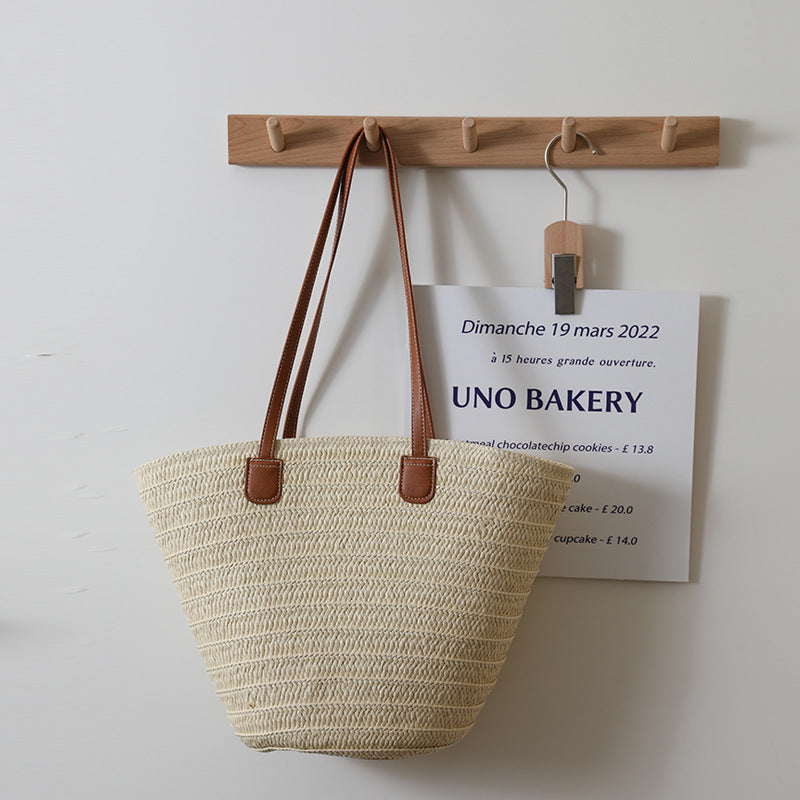 Damen Stilvolle Strandschultertasche Karnz