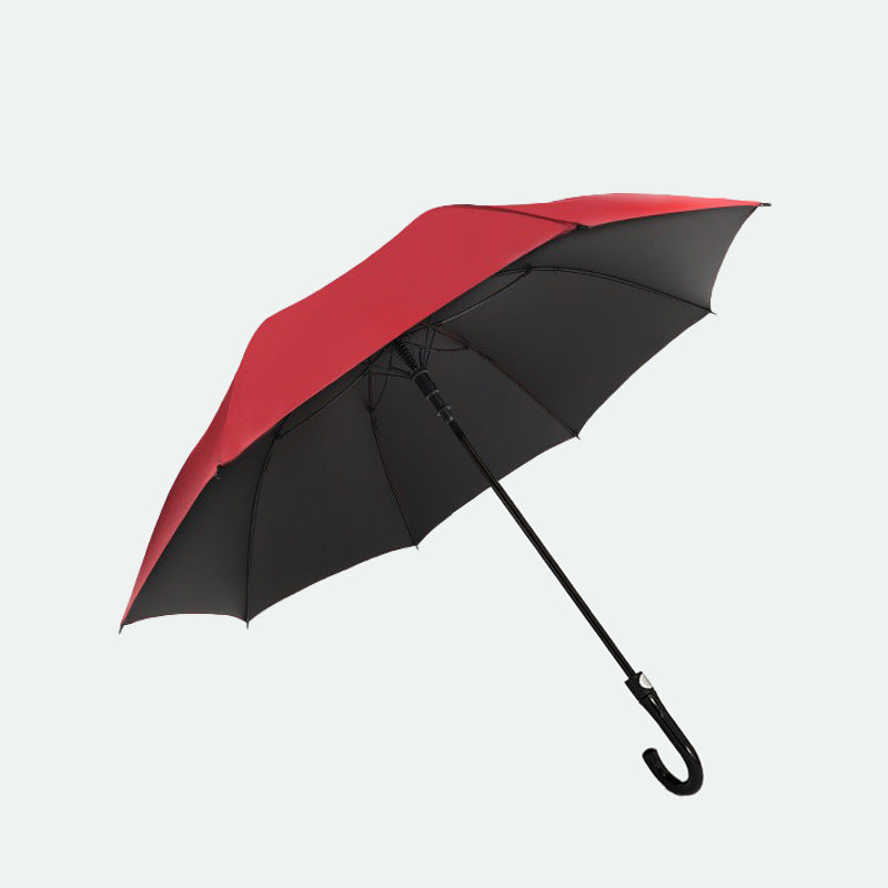 Damen Faltbarer Regenschirm mit doppeltem Stoffschutz Karnz