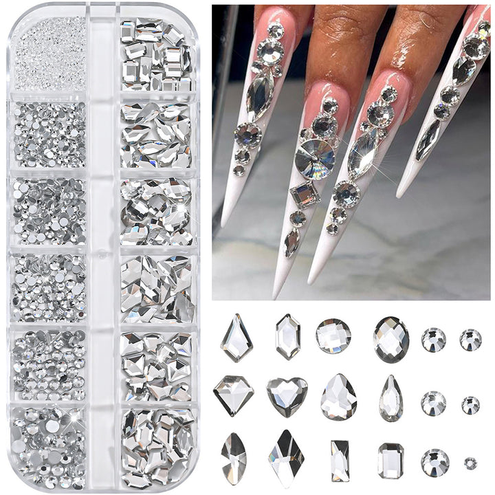 Premium Nagelkunst Strass Kollektion
