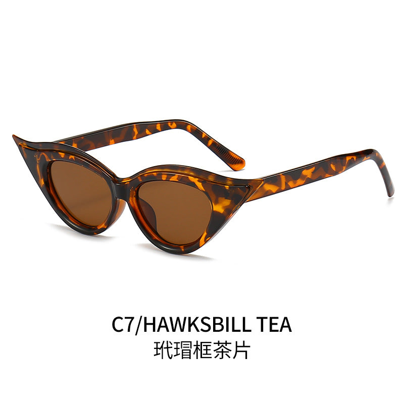 Damen Cat-Eye Sonnenbrille mit polarisierenden Gläsern Karnz