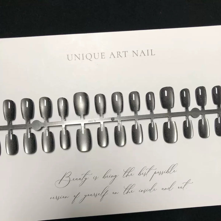 Trendige Press-On Nagelset