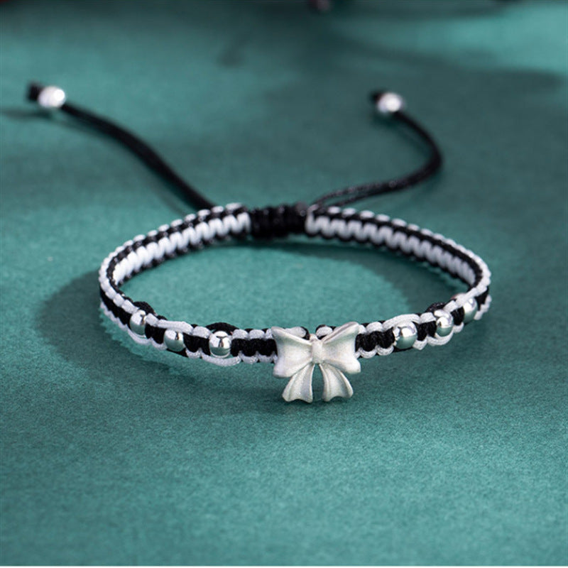 Verstellbares Bogen Charm Armband Karnz