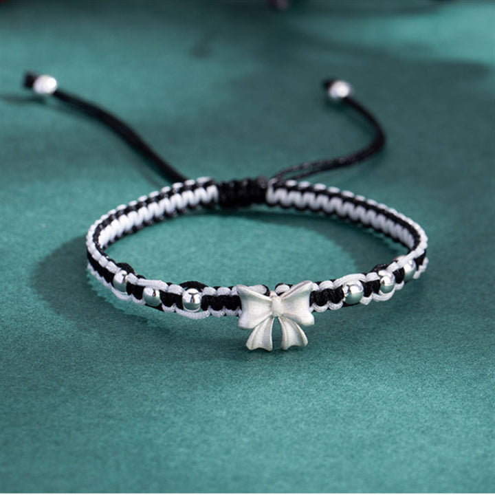 Verstellbares Bogen Charm Armband Karnz