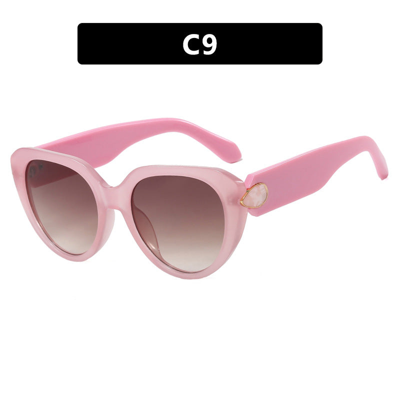 Damen Cat-Eye Sonnenbrille mit auffälligem Design und schützendem UV-Filter Karnz