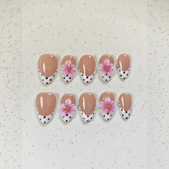Floral Floral Press-On Nägel Set