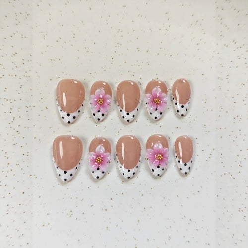 Floral Floral Press-On Nägel Set