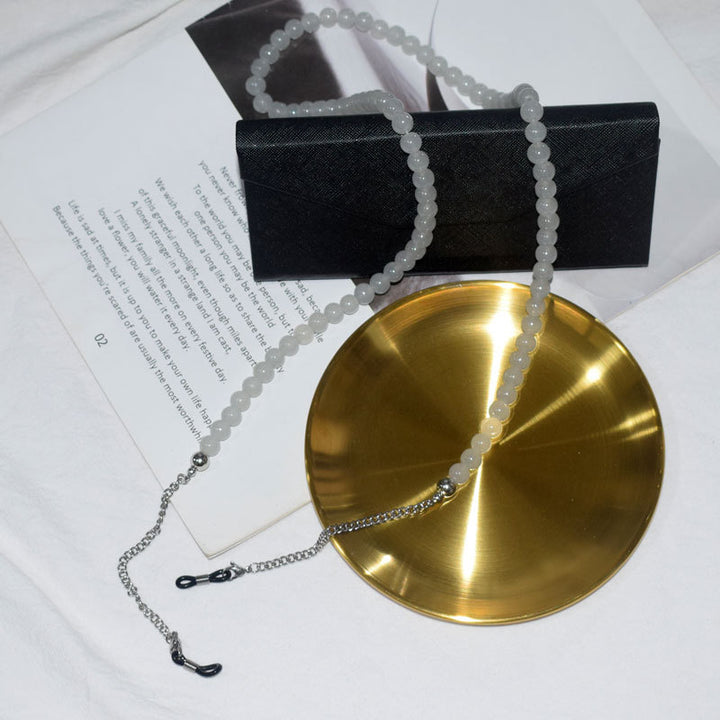 Chic Perlen Brillen Kette Karnz