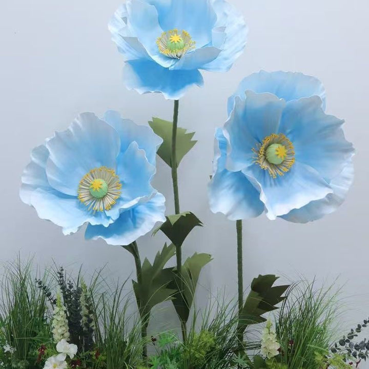 Elegante große Papierblumenanordnung