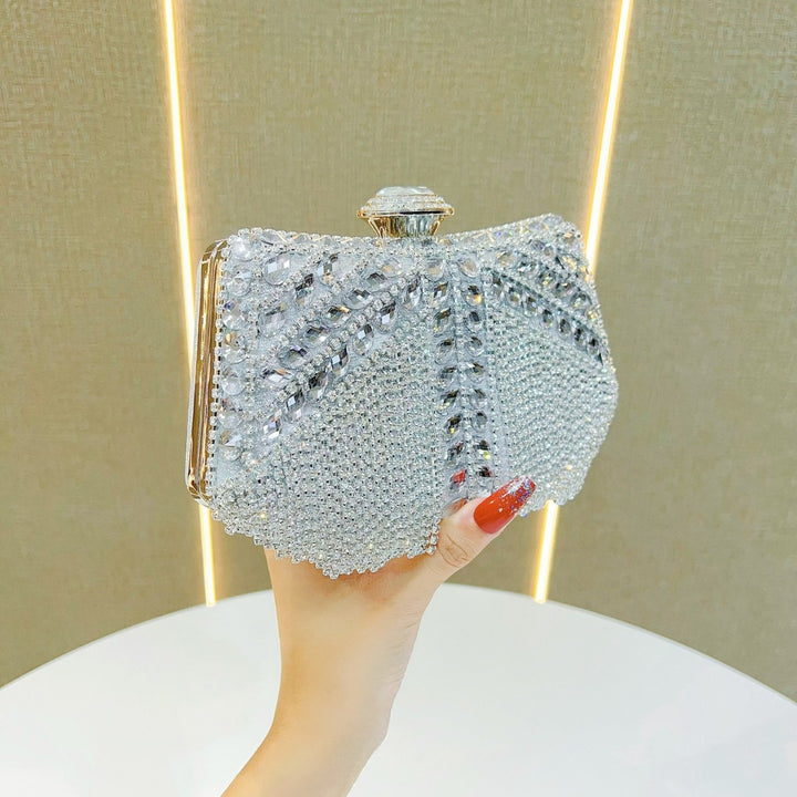 Beaded Crystal Abendtasche