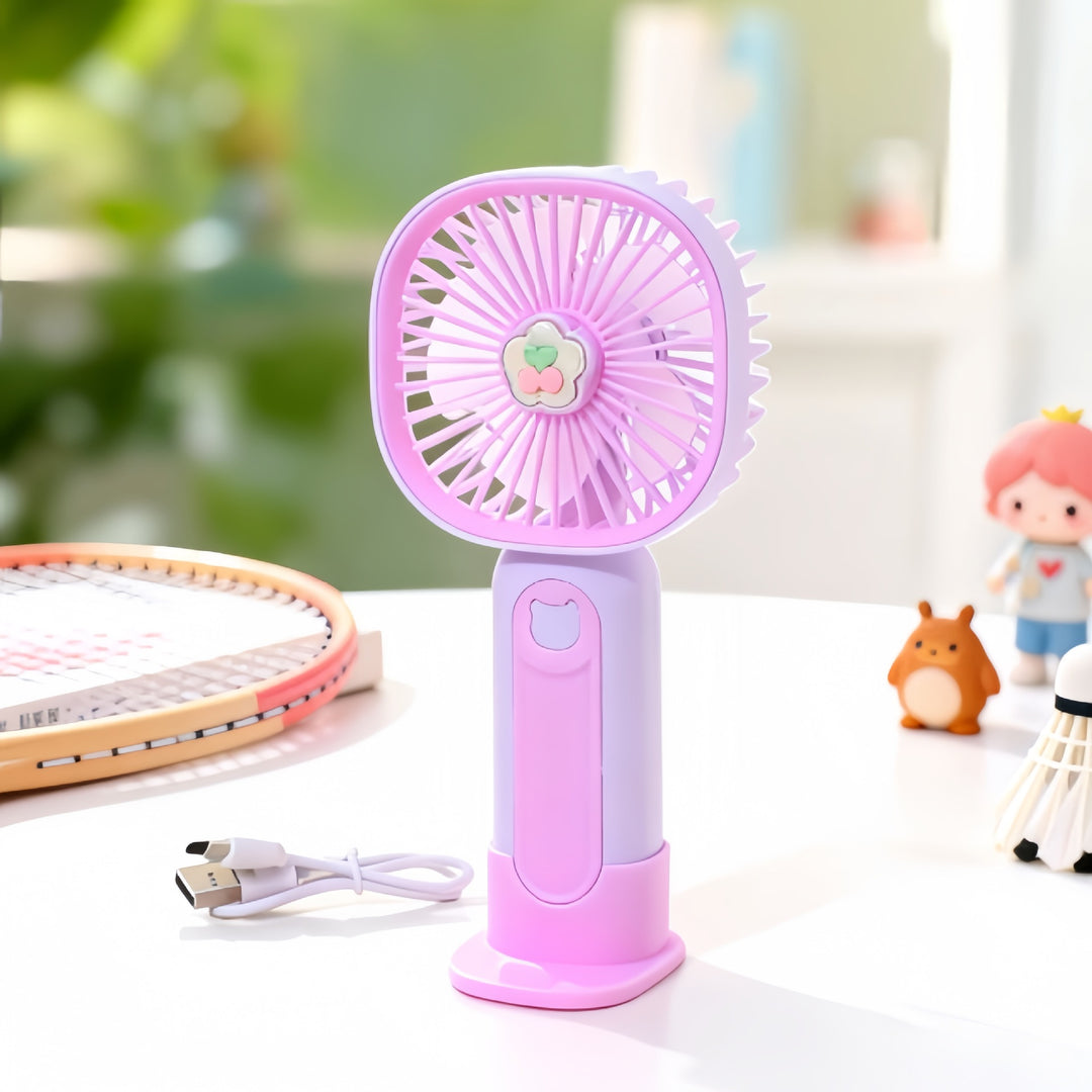 Damen Tragbarer Handventilator mit ergonomischem Design und leistungsstarker Akku-Technologie Karnz