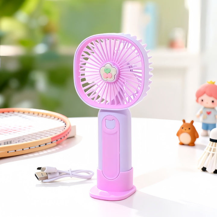 Damen Tragbarer Handventilator mit ergonomischem Design und leistungsstarker Akku-Technologie Karnz