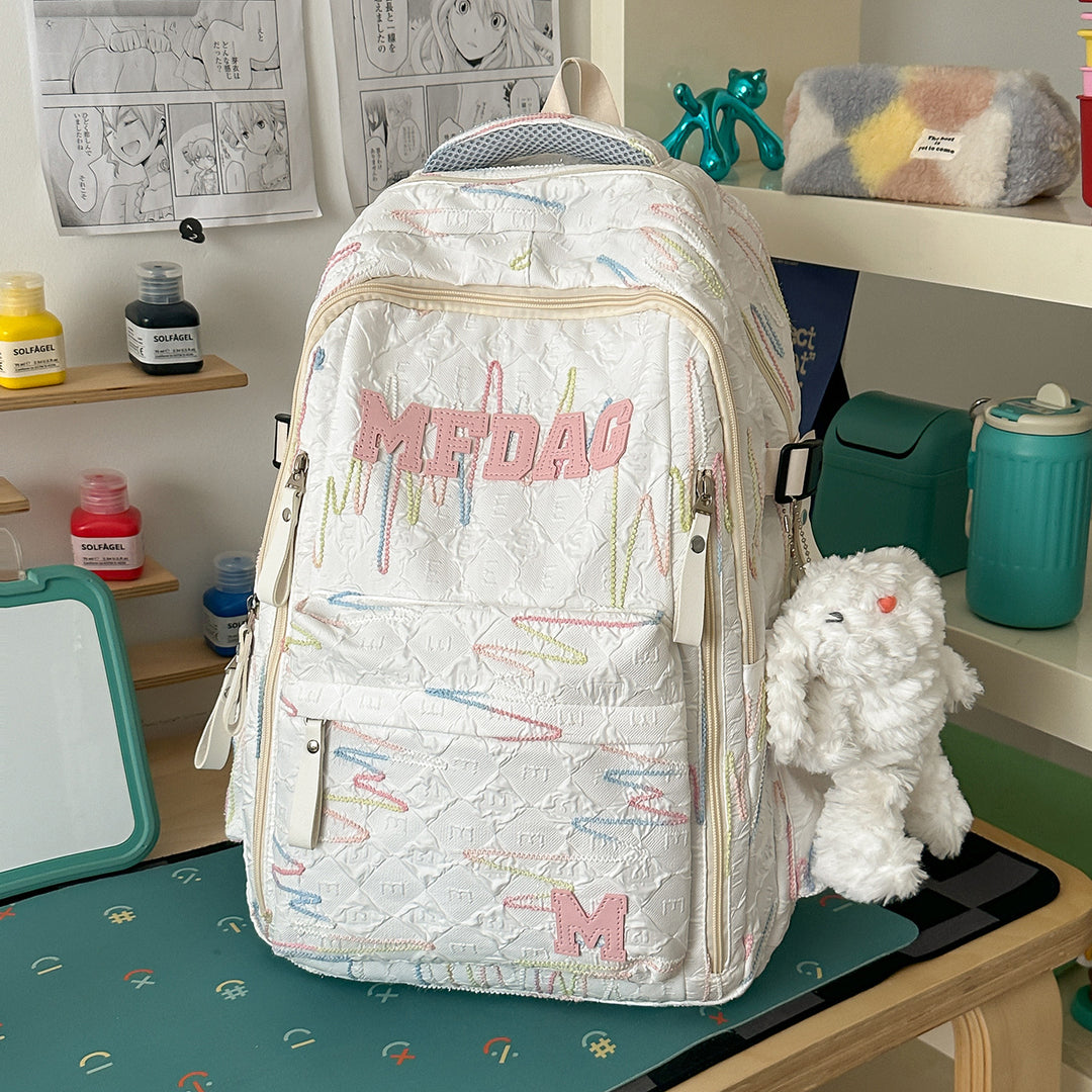 Dekorativer Grafik-Rucksack Karnz