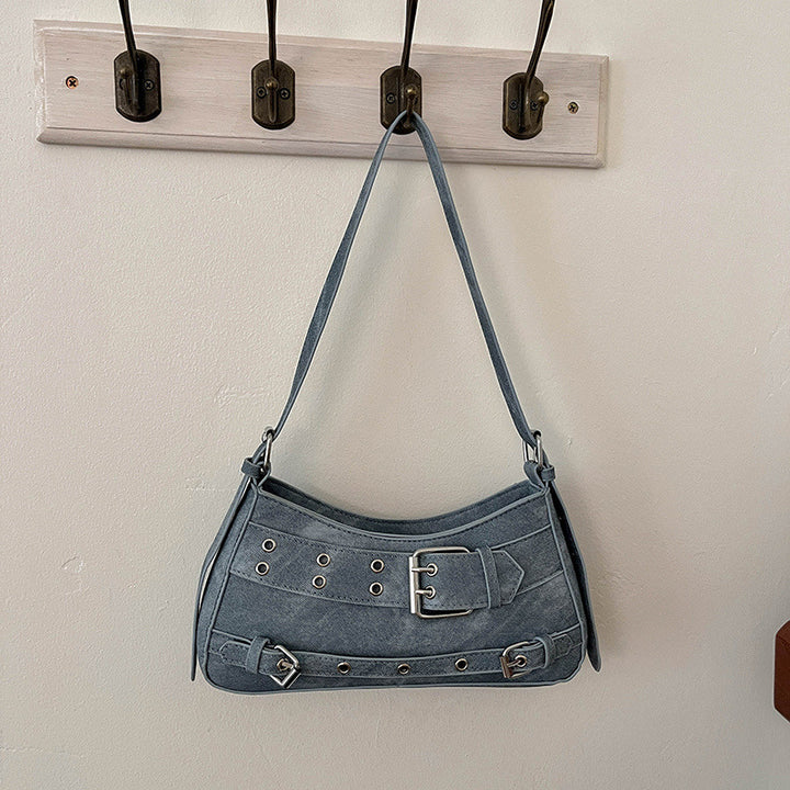 Stylische Schnallen-Detail Handtasche
