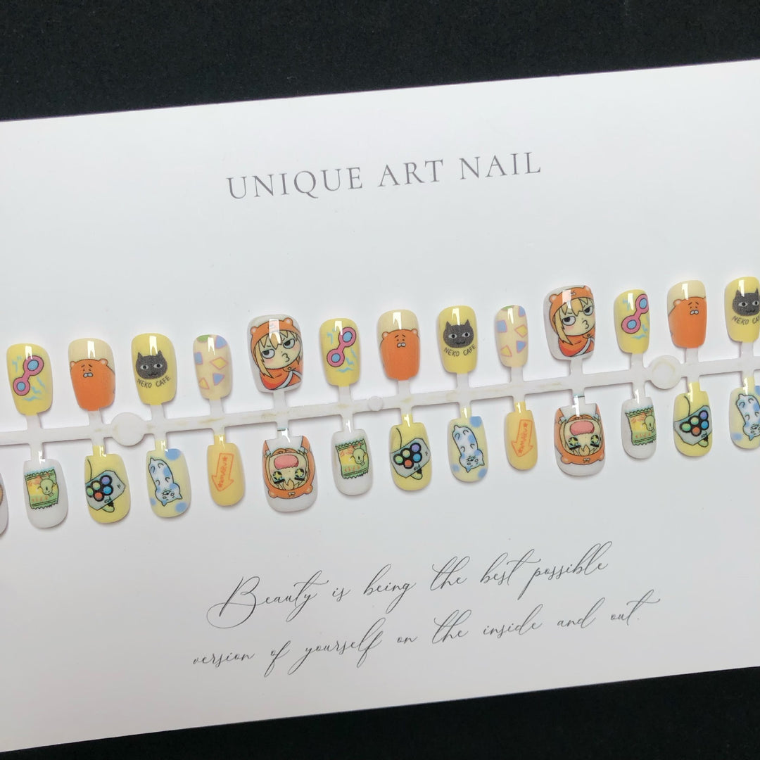 Charakter-Themen Nagelkunst Set