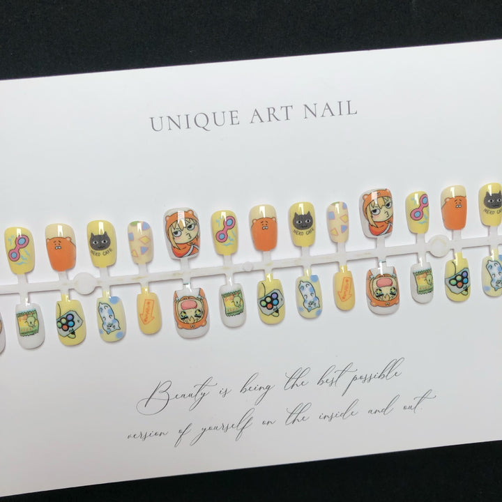 Charakter-Themen Nagelkunst Set