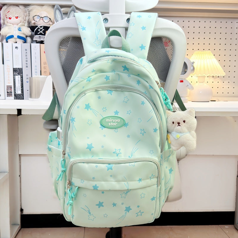 Lässiger Rucksack mit Sternmuster