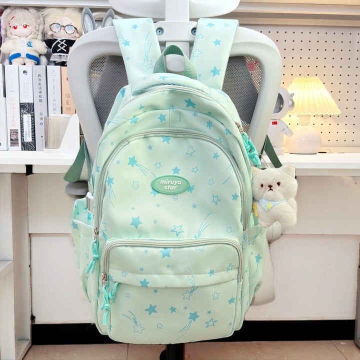 Lässiger Rucksack mit Sternmuster