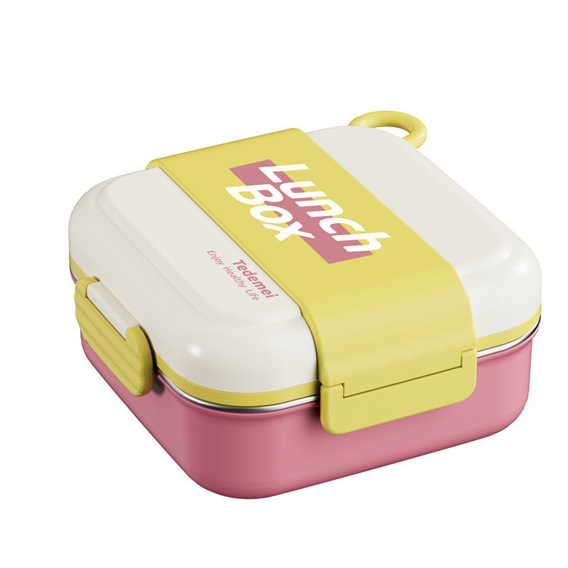 Mehrfach unterteilte stilvolle Lunchbox