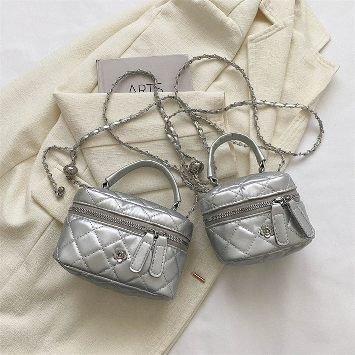 Gepolsterte Mini-Crossbody-Handtasche Karnz