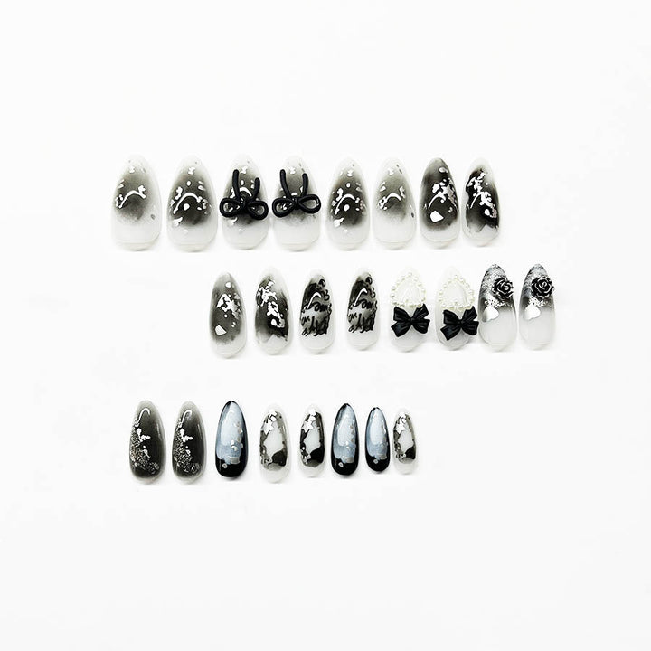 Künstlerische Multi-Design Nagelverstärkungen Karnz