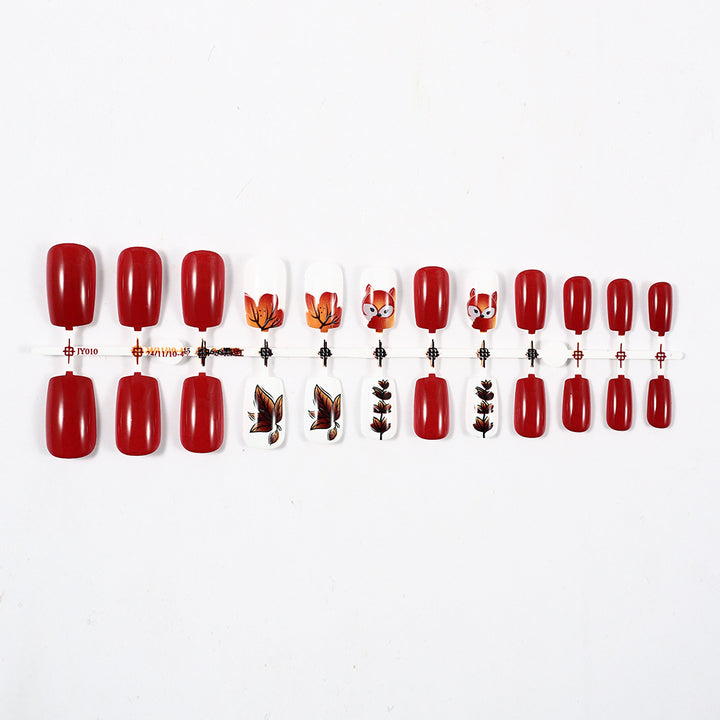 Kreatives Wald-Themen-Nagelkunst-Set Karnz