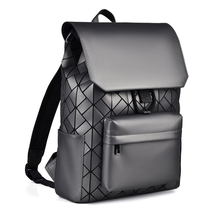 Trendiger geometrischer Druck-Rucksack Karnz