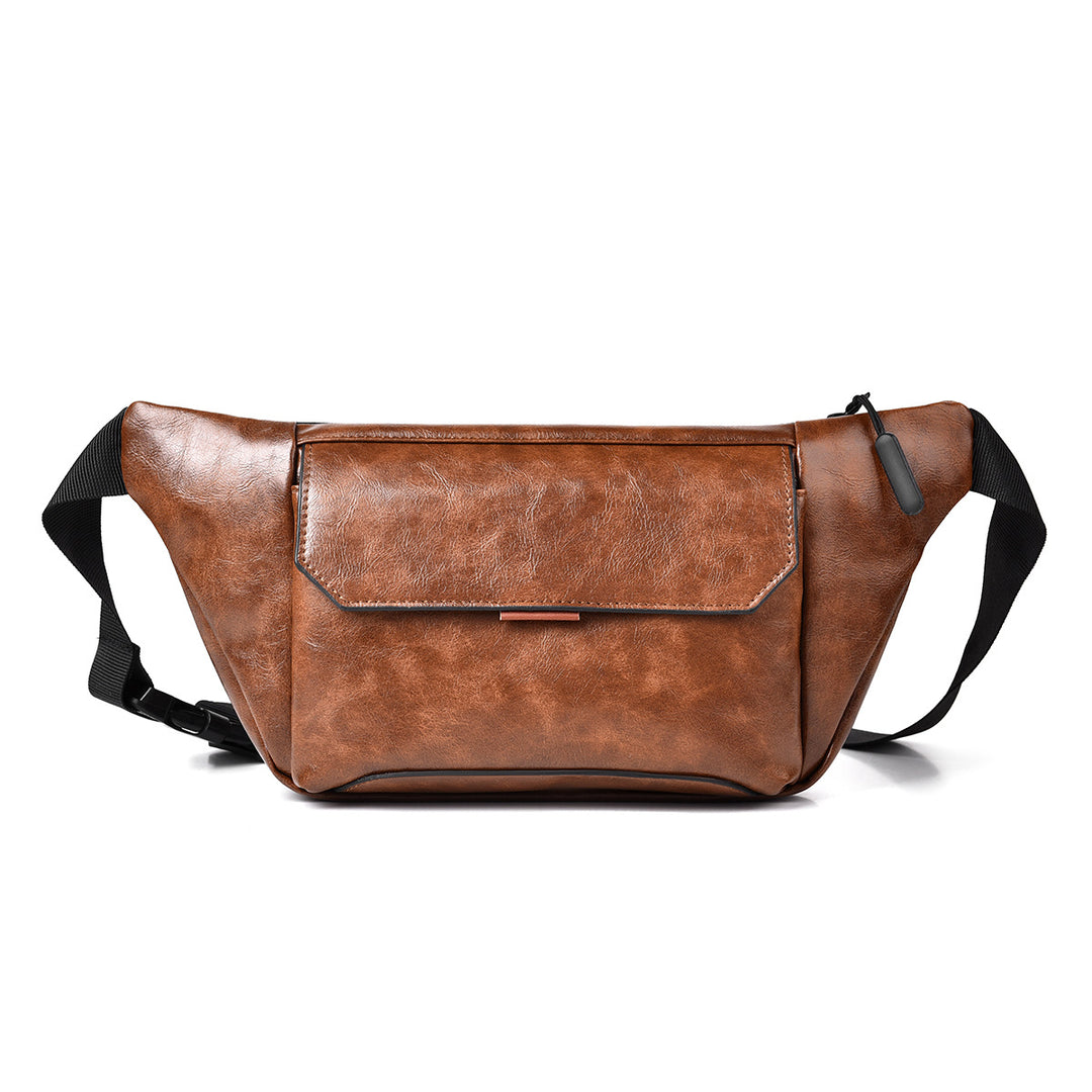 Stylische vegane Leder Bauchtasche Karnz